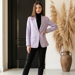 Pinko Lavender Women's Suit Jacket